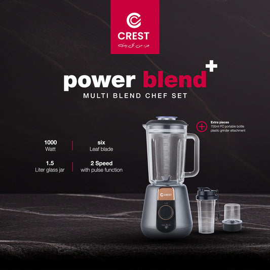 Power Blend + Multi Blend Chef Set | خلاط باور بليند