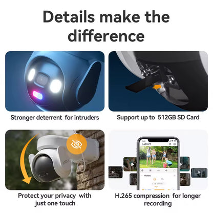 Solar Camera | 4G/Wifi كاميرا طاقة شمسية °360