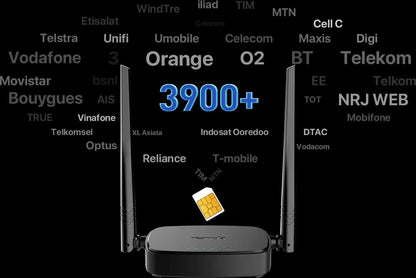 Tenda 4G03 Pro N300 Wi-Fi 4G LTE Router | راوتر تيندا برو