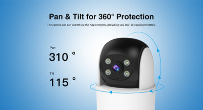 Tera Guard Smart Indoor WiFi Camera | كاميرا مراقبة داخلية ذكية
