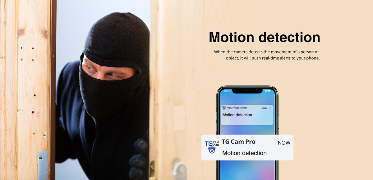Tera Guard Smart Indoor WiFi Camera | كاميرا مراقبة داخلية ذكية