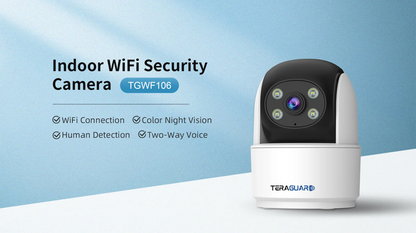 Tera Guard Smart Indoor WiFi Camera | كاميرا مراقبة داخلية ذكية
